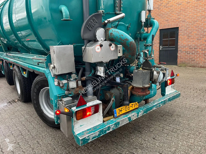 Semi reboque EKW 36m3 RVS Mestoplegger 2x...