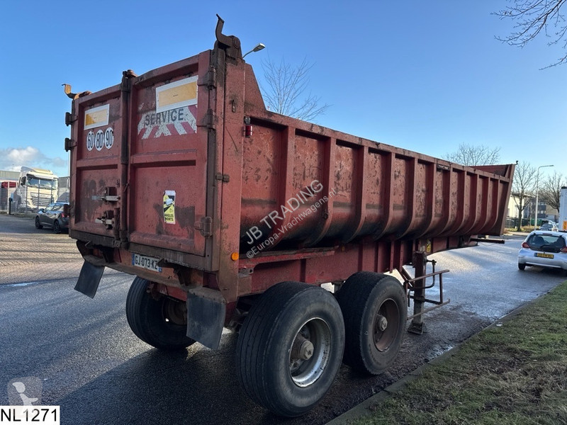 Oplegger Fruehauf kipper 17 M3, Steel Suspension