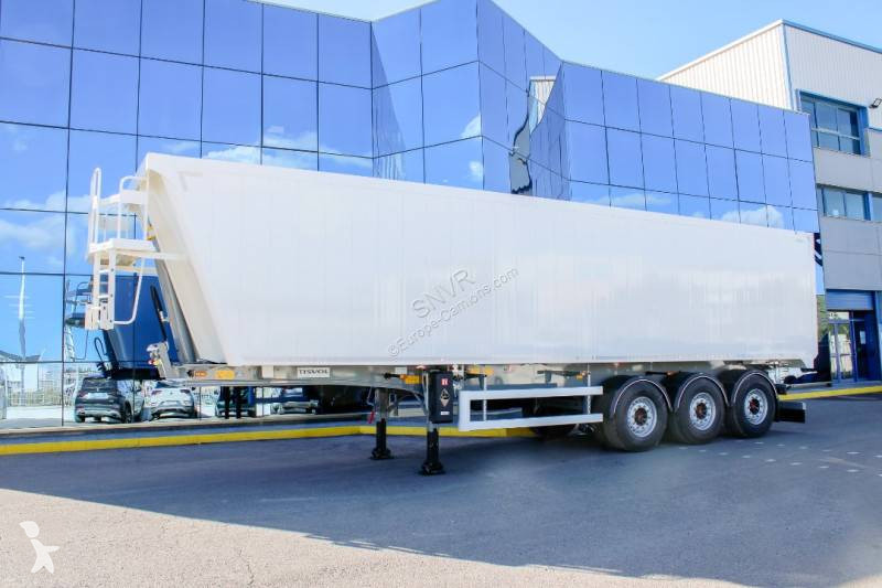 Semitrailer Tisvol Benne céréalière 57m3