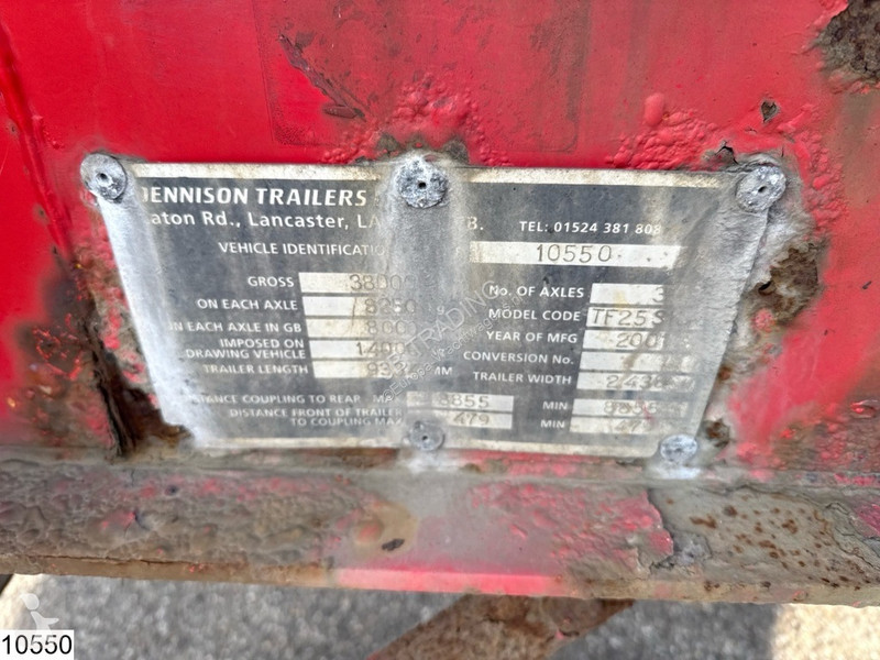 Semiremorca Dennison Container 20 - 30 - 40FT