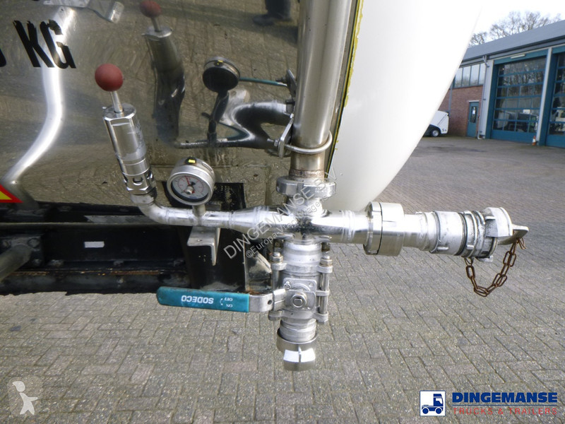 Semiremorca Van Hool Chemical tank inox 30 m3 /...
