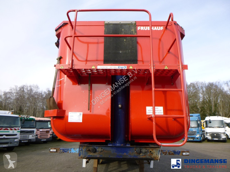 Semiremorca Fruehauf Tipper trailer alu 52 m3 +...