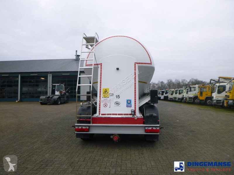 Semi remorque  Powder tank alu 36 m3