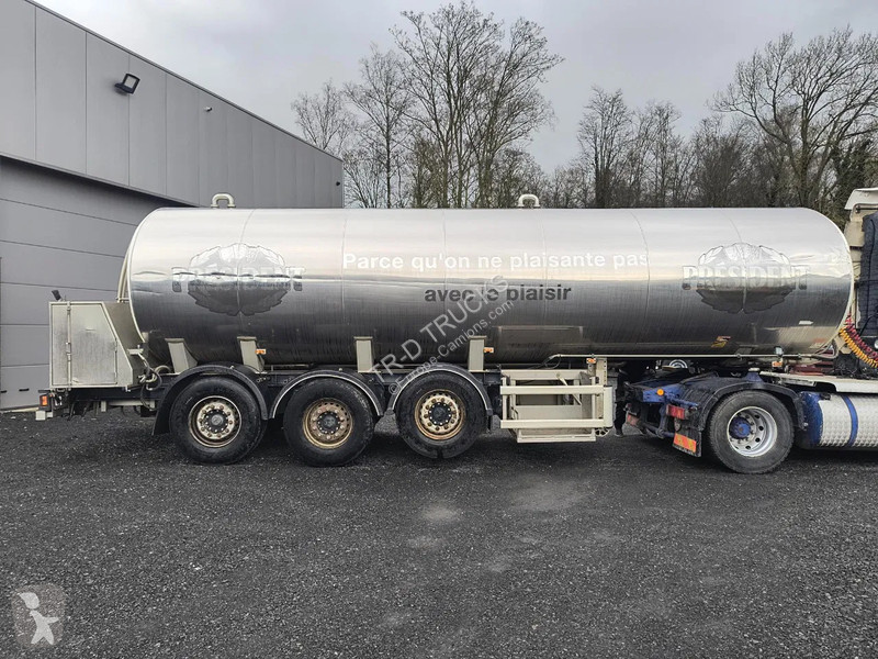 Oplegger Maisonneuve 29000L INSULATED INOX TANK...