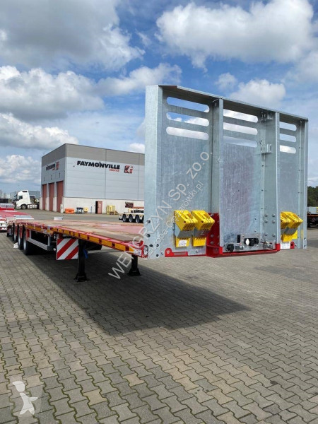 Semiremorca MAX Trailer platforma telemega 1 oś...