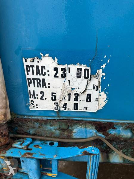 Semi remorque Fruehauf 2 essieux à lames