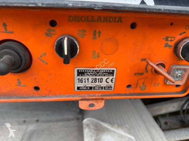 Semi remorque Kögel EC 863 XK Hayon
