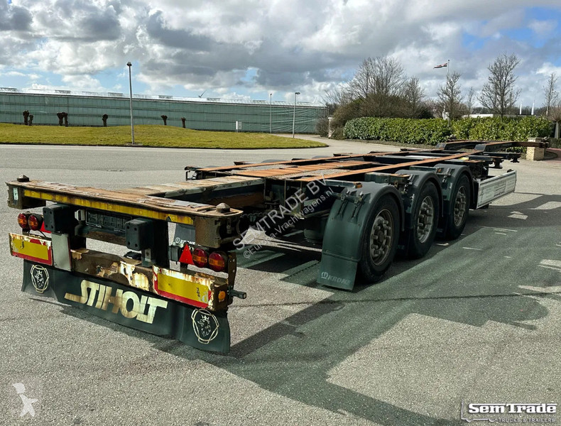 Semi remorque Krone BACK SLIDER LIFT AXLE...