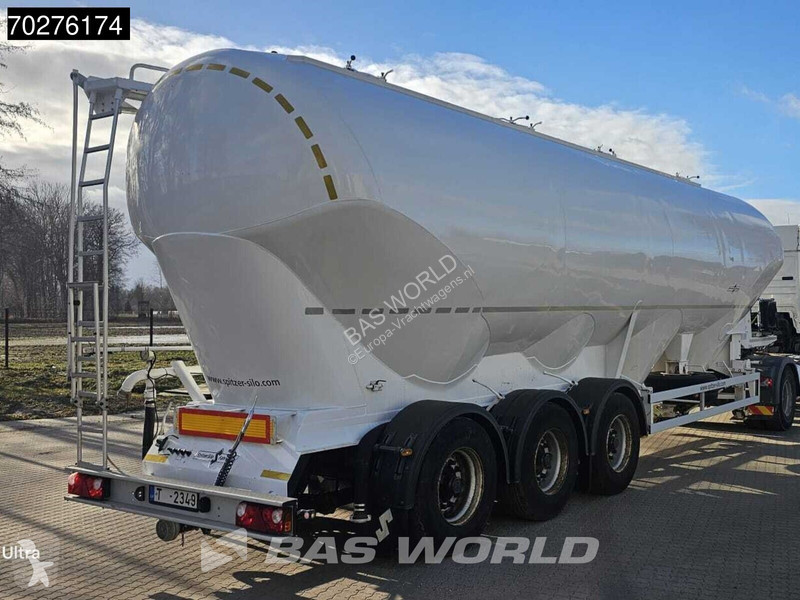 Sættevogn Spitzer SF2755/4P 3 axles 55m3 Liftachse