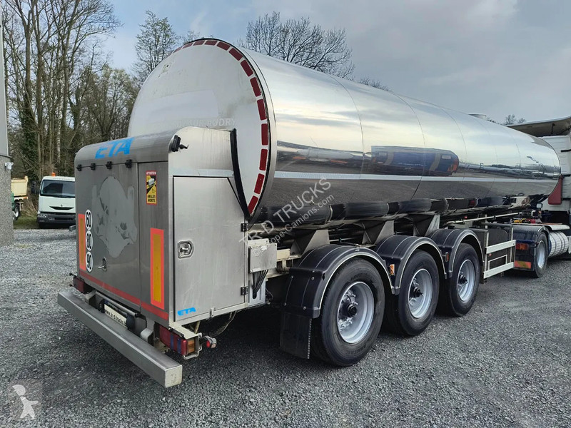 Semi reboque ETA 29000L INSULATED INOX TANK - 1...