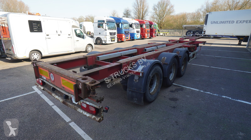 Semitrailer Renders 3 AXLE EXTENDABLE CONTAINER...