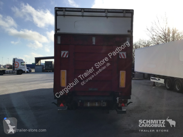 Semitrailer Krone Tiefkühler Standard Ladebordwand