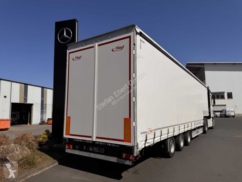 Semitrailer Fliegl SDS 350 Schiebeplane+Verdeck...