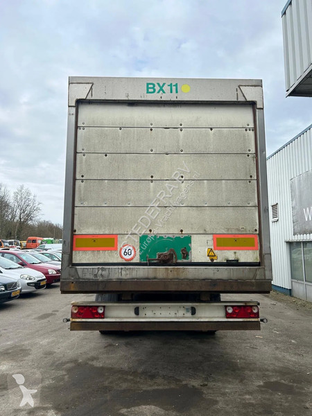 Semi reboque LAG 2 axle box trailer , 8 Tyres