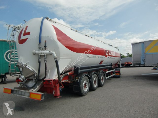 Semiremorca Feldbinder KIP 63.3 Siloauflieger,...