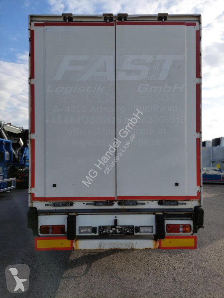 Semitrailer Krone SDK27 Kofferauflieger, Liftachse
