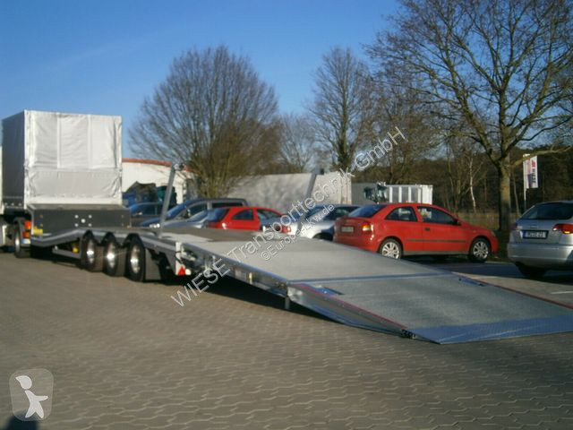 Oplegger Wiese Gabelstaplertransporter Tiefbett...
