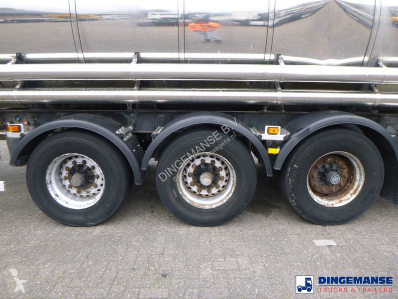 Semi reboque Van Hool Chemical tank inox 30 m3...