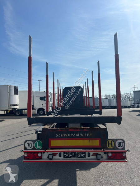 Semiremorca Schwarzmüller Holzauflieger 6...