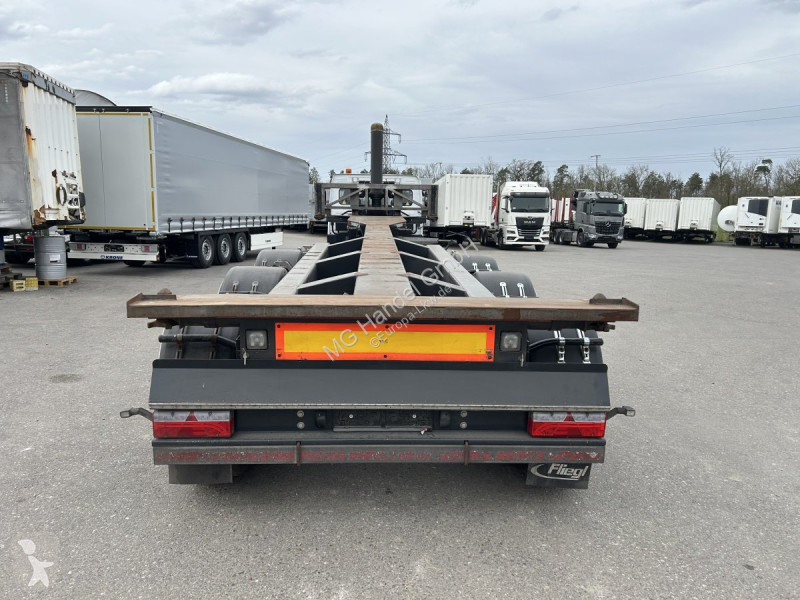 Semi reboque Fliegl 30 ft Container Kippchassis...