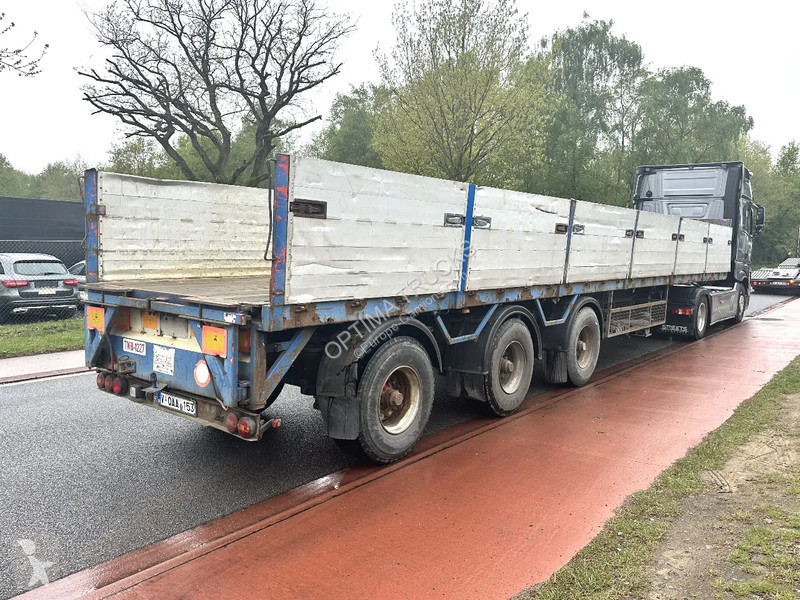 Semitrailer Pacton Plateau à ridelles / Flatbed...