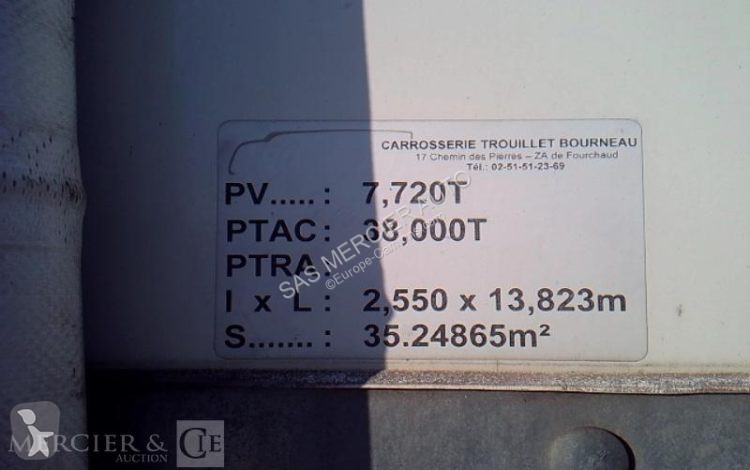 Semitrailer Trouillet ducato