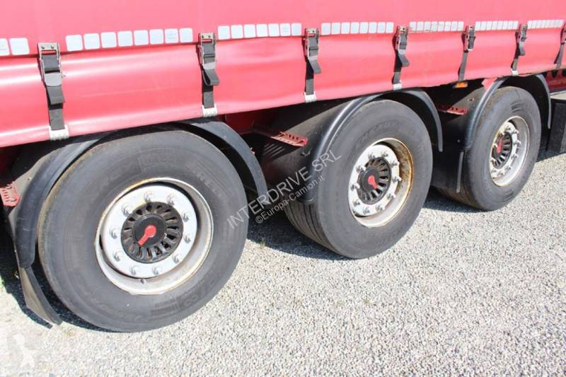 Semitrailer Berger semirimorchio centinato mega...