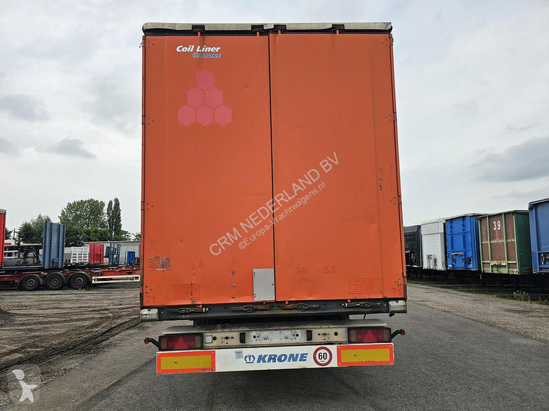 Oplegger Krone sd| 3 axle curtainsider | Saf disc.