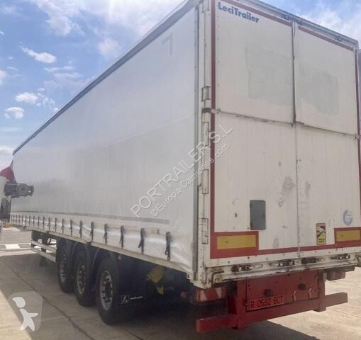 Oplegger Lecitrailer Tauliner lona