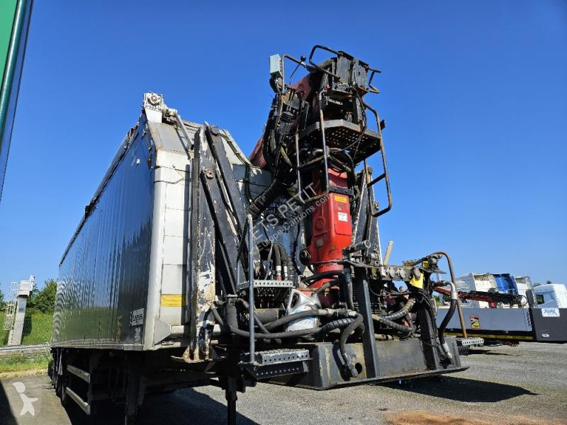 Semitrailer Legras  FOND MOUVANT 3 ESSIEUX AVEC...