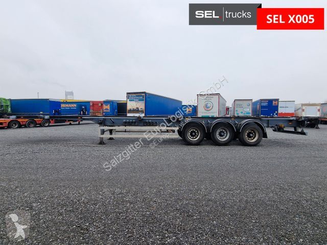 نصف مقطورة Krone C 24 Containerchassie (Gesamt...