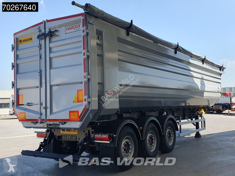 Semirimorchio Wielton NW-3 NEW 55m3 Liftachse...