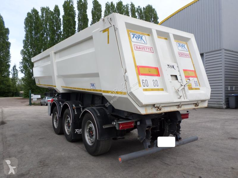 Semitrailer Trax  BENNE ESSIEU TOURELLE