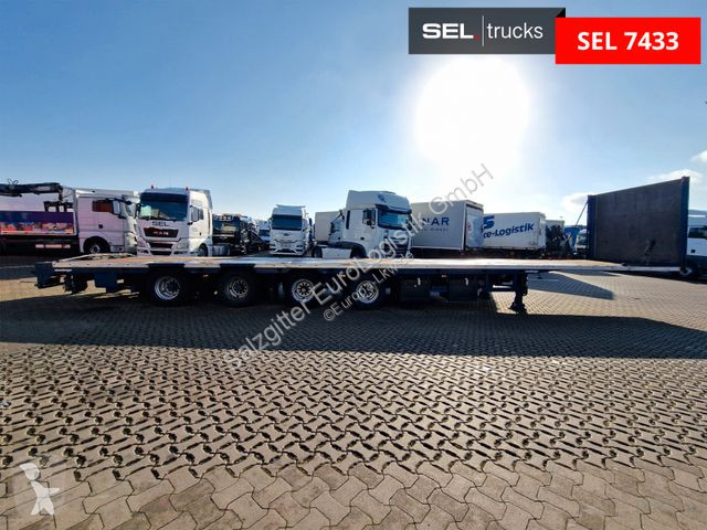 Semiremorca Meusburger MPS-4 / Lenkachse /...