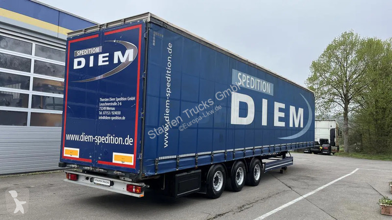Semitrailer Berger 2 x MEGA LIGHT Tautliner...