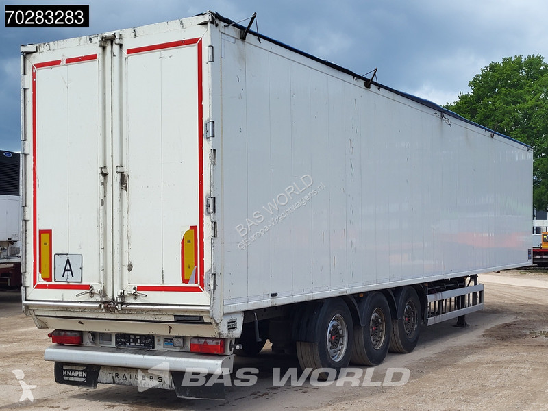 Semi reboque Knapen K100 Liftachse 8mm 92m3