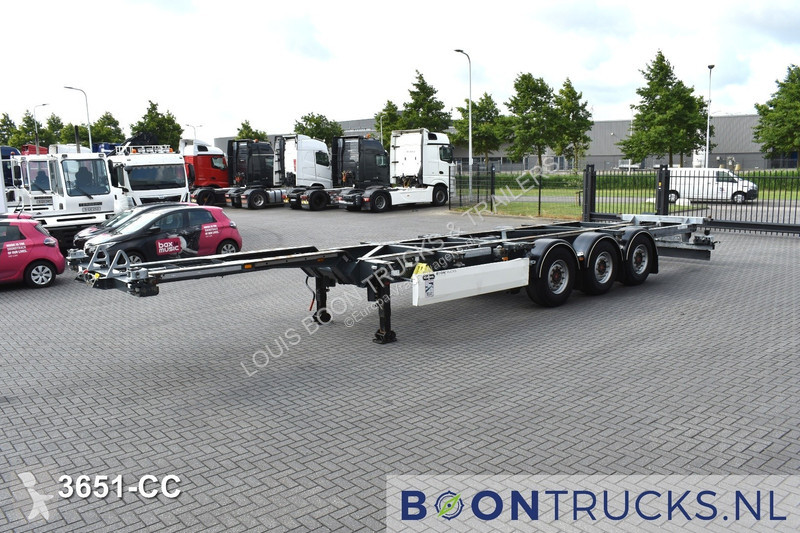 Semitrailer Van Hool A3C002 2x20-30-40-45ft HC...