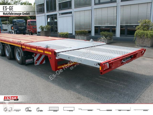 Semiremorca ES-GE 3-Achs Megatrailer, hydr....