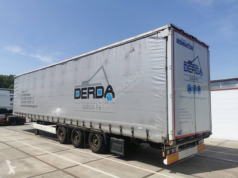 نصف مقطورة Krone 24 MEGALINER BPW LIFT AXLE EDSCHA