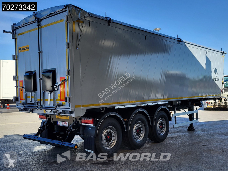 Semi reboque Wielton NW-3 NEW Liftachse 55m3 ALU