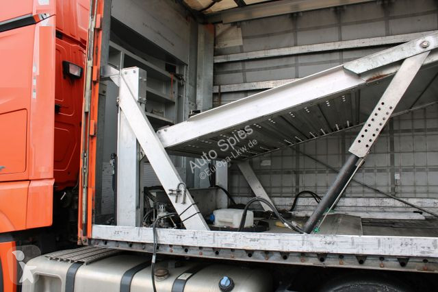 Semitrailer Fliegl SDS 350 SAF Lift TOP Rampen...