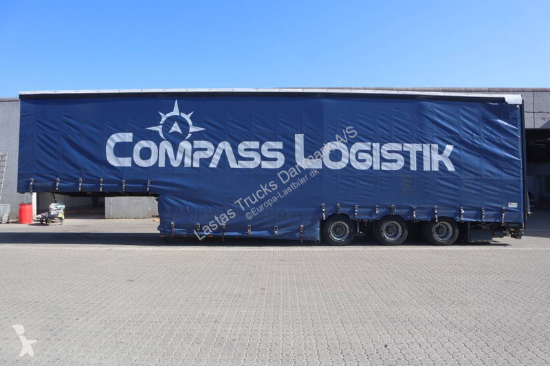 Oplegger Kromhout Curtain stepdeck/Plane...