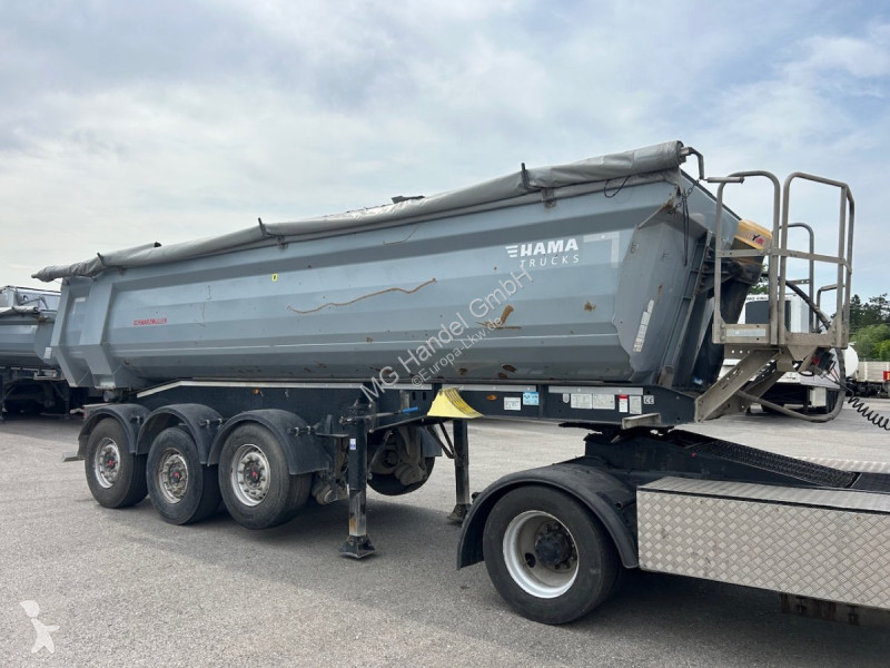 Semitrailer Schwarzmüller Kippmulde 25m³, SAF,...