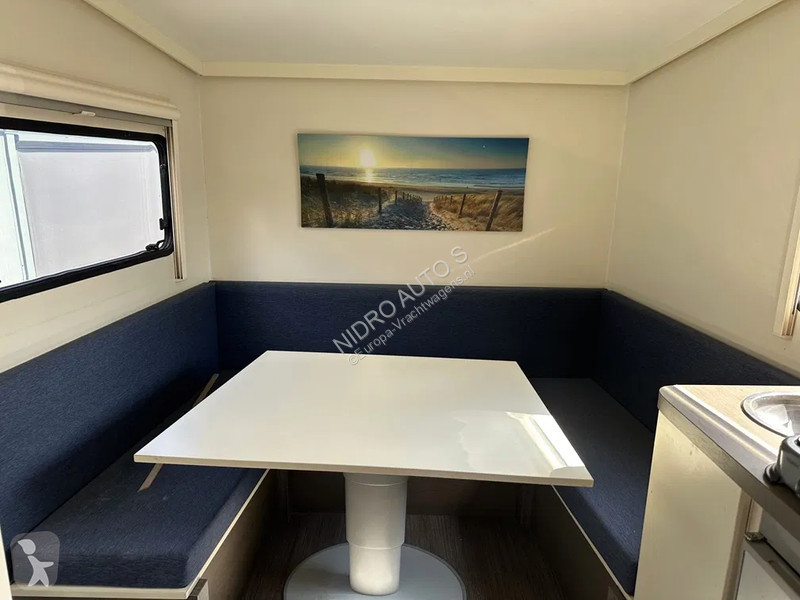 Oplegger  Camper 4x bed keuken douche toilet...