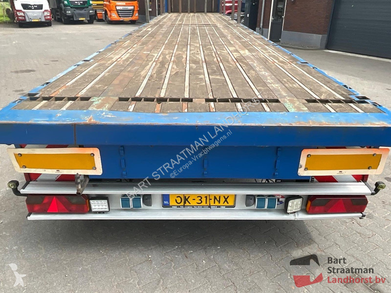 Semiremorca H&W HWDPSK45 3 Assen Vlakke...