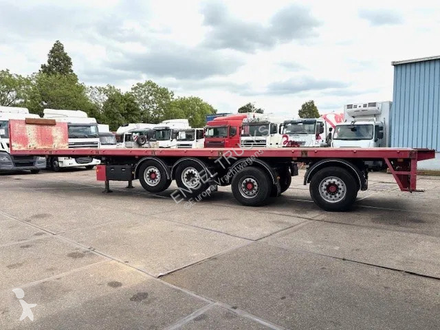 Oplegger KWB P-504-STI-H 4-AXLE FLATBED TRAILER...