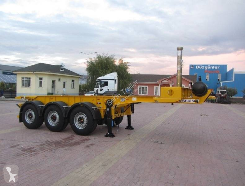 Semi remorque Serin Tipper Container Carrier...