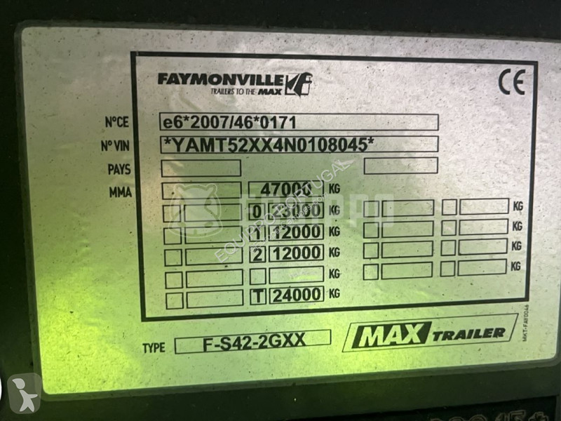 Semi reboque Faymonville Max 510