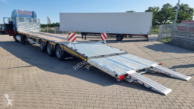 Oplegger MAX Trailer platforma z hydraulicznie...