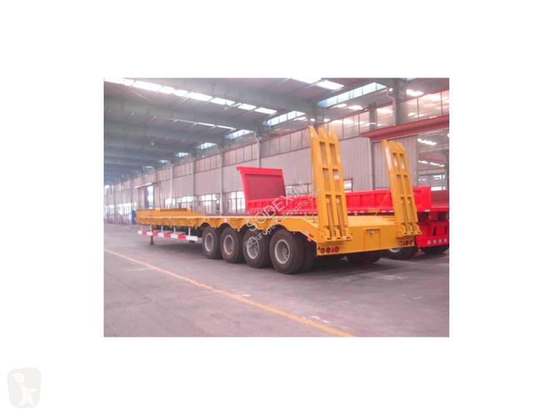 Semitrailer Sodexim PORTE ENGINS 80T